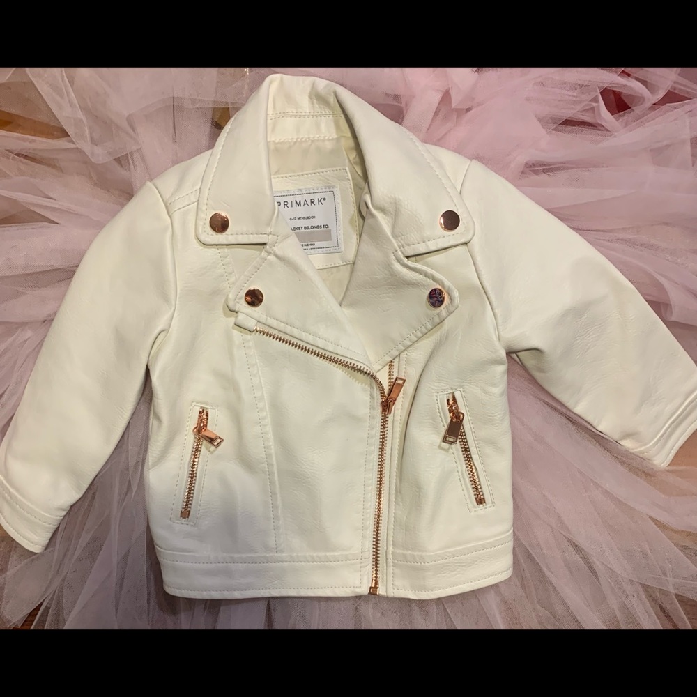 Faux Leather Moto Jacket